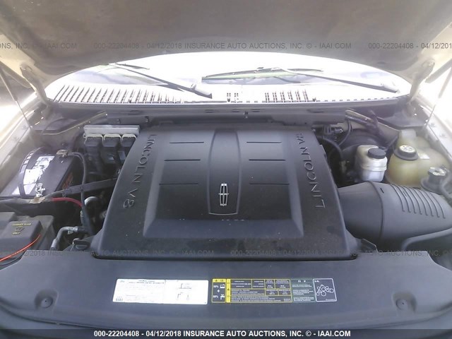 5LMFU27536LJ06258 - 2006 LINCOLN NAVIGATOR BEIGE photo 10