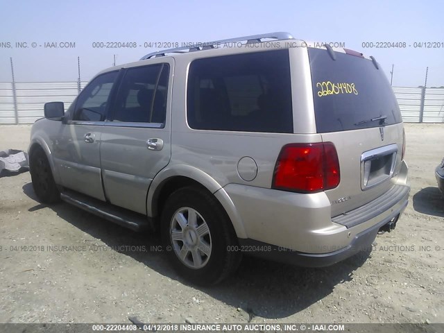 5LMFU27536LJ06258 - 2006 LINCOLN NAVIGATOR BEIGE photo 3