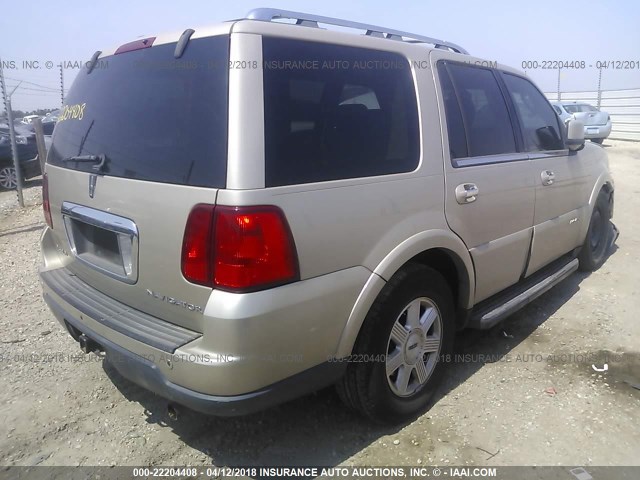 5LMFU27536LJ06258 - 2006 LINCOLN NAVIGATOR BEIGE photo 4