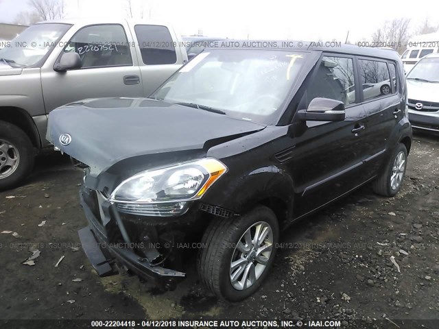 KNDJT2A63C7738963 - 2012 KIA SOUL +/!/SPORT BLACK photo 2