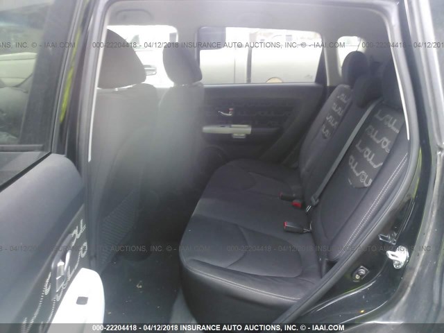 KNDJT2A63C7738963 - 2012 KIA SOUL +/!/SPORT BLACK photo 8