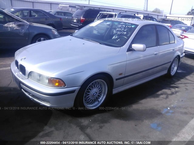 WBADM6342XGU04052 - 1999 BMW 528 I AUTOMATIC SILVER photo 2