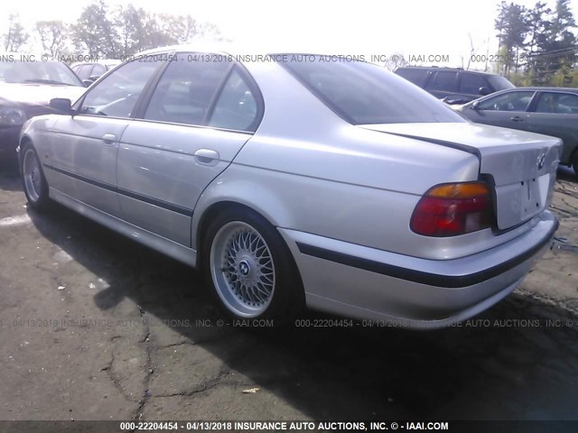 WBADM6342XGU04052 - 1999 BMW 528 I AUTOMATIC SILVER photo 3