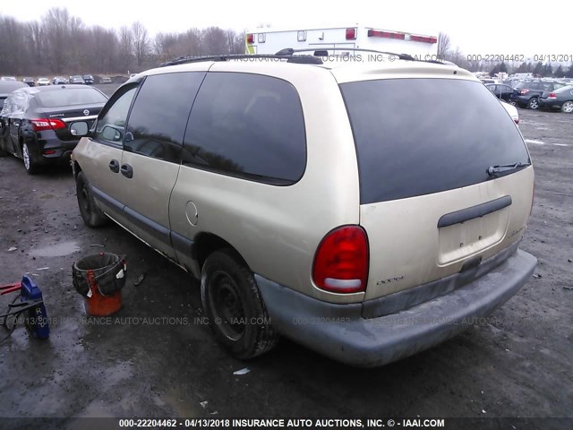 1B4GP44R9WB583513 - 1998 DODGE GRAND CARAVAN SE/SPORT BEIGE photo 3