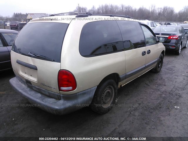 1B4GP44R9WB583513 - 1998 DODGE GRAND CARAVAN SE/SPORT BEIGE photo 4