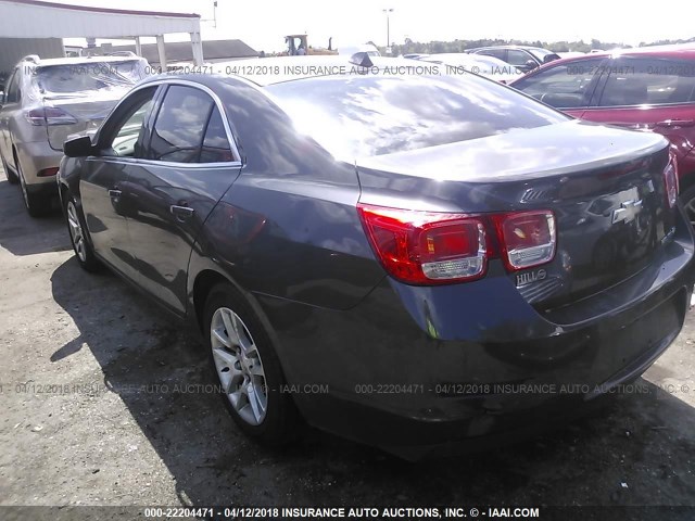 1G11D5RR5DF114532 - 2013 CHEVROLET MALIBU 1LT 灰色 照片 3