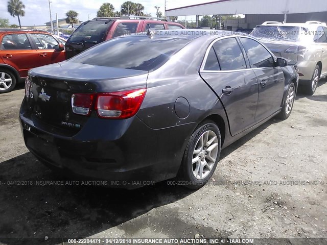 1G11D5RR5DF114532 - 2013 CHEVROLET MALIBU 1LT 灰色 照片 4
