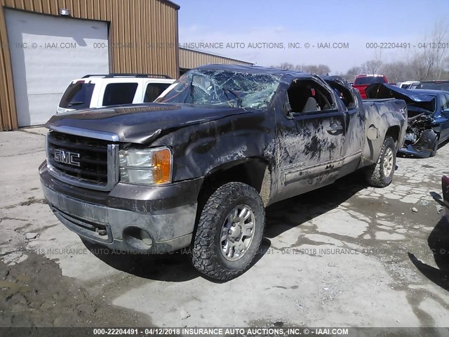 1GTEK19J68Z288745 - 2008 GMC SIERRA K1500 BROWN photo 2