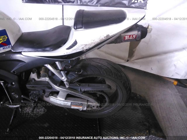 JH2PC37066M302091 - 2006 HONDA CBR600 RR WHITE photo 6