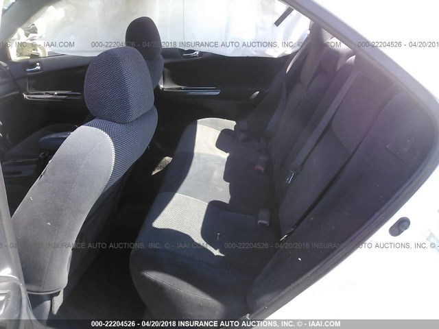 4T1BE30K24U270001 - 2004 TOYOTA CAMRY LE/XLE/SE 白色 照片 8