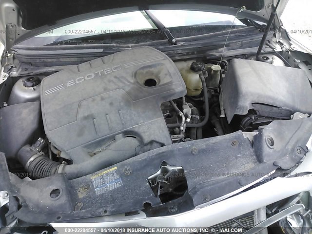 1G1ZH57B88F248339 - 2008 CHEVROLET MALIBU 1LT 银色 照片 10