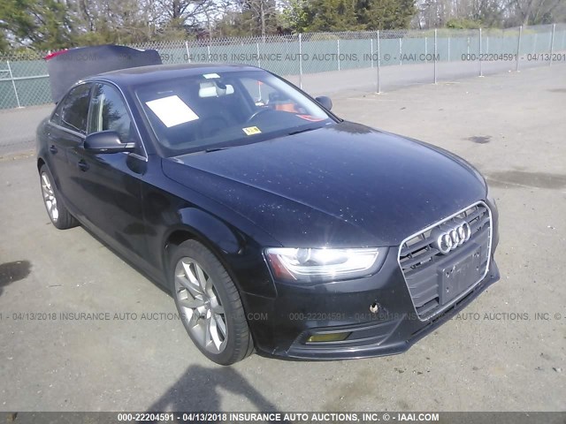 WAUBFAFL0DA156826 - 2013 AUDI A4 PREMIUM BLACK photo 1