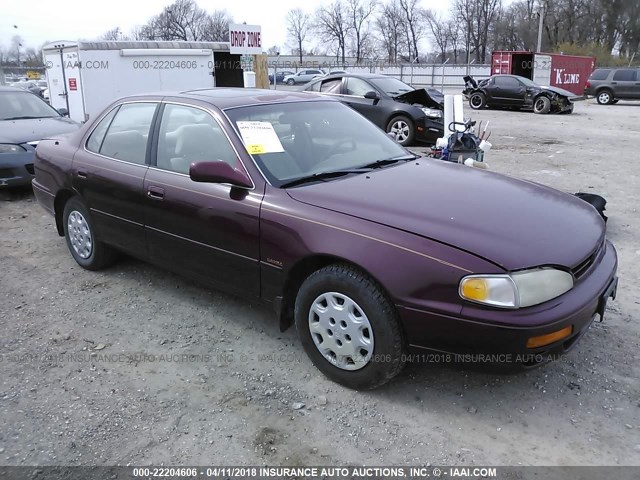 4T1BG12K0TU785931 - 1996 TOYOTA CAMRY DX/LE/XLE წითელი ფოტო 1