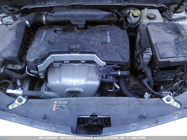 1G11B5SAXDF228813 - 2013 CHEVROLET MALIBU LS ვერცხლისფერი ფოტო 10
