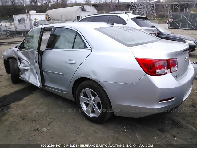 1G11B5SAXDF228813 - 2013 CHEVROLET MALIBU LS ვერცხლისფერი ფოტო 3