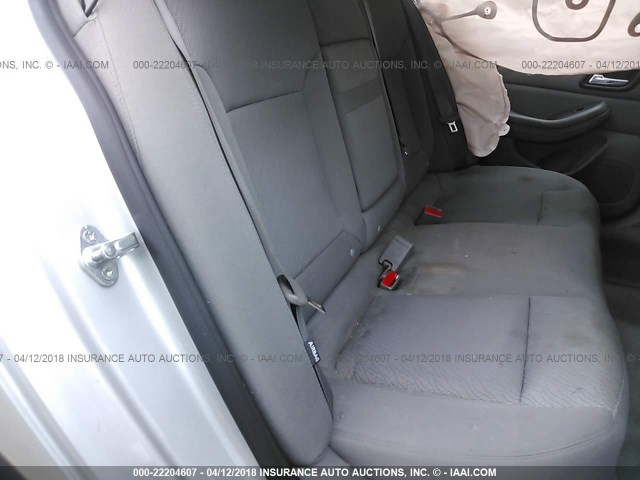 1G11B5SAXDF228813 - 2013 CHEVROLET MALIBU LS ვერცხლისფერი ფოტო 8