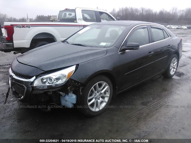 1G11C5SL8EF147597 - 2014 CHEVROLET MALIBU 1LT GRAY photo 2