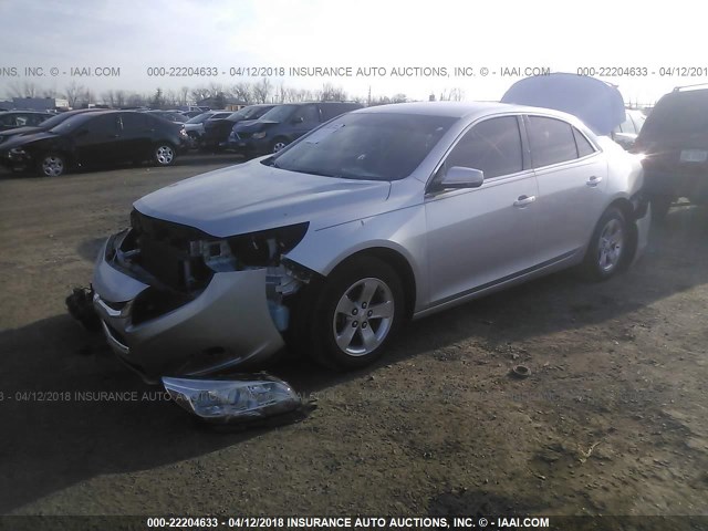 1G11C5SL2EF263863 - 2014 CHEVROLET MALIBU 1LT 银色 照片 2