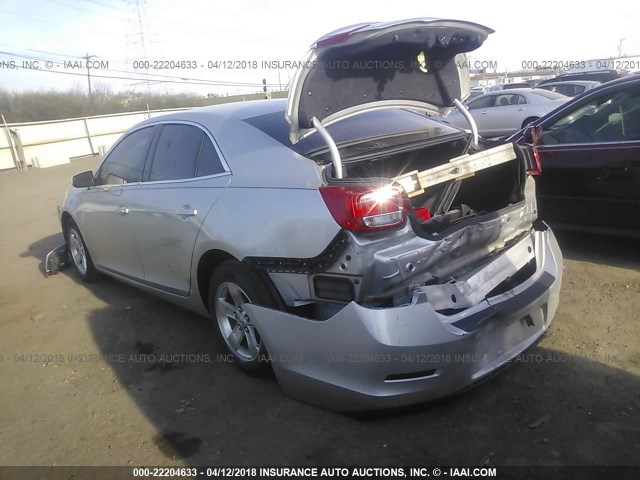 1G11C5SL2EF263863 - 2014 CHEVROLET MALIBU 1LT 银色 照片 3