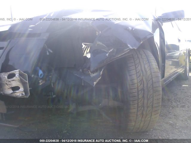 1G6DM577740141579 - 2004 CADILLAC CTS BLUE photo 6