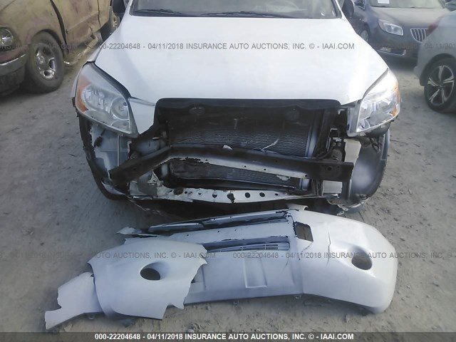 JTMZD33V275045068 - 2007 TOYOTA RAV4 WHITE photo 6