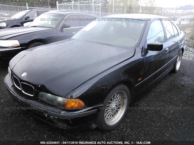 WBADM6338XBY33104 - 1999 BMW 528 I AUTOMATIC BLACK photo 2