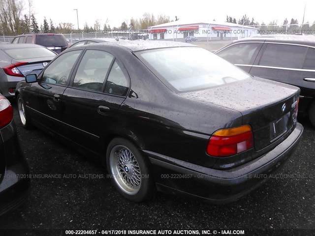 WBADM6338XBY33104 - 1999 BMW 528 I AUTOMATIC BLACK photo 3