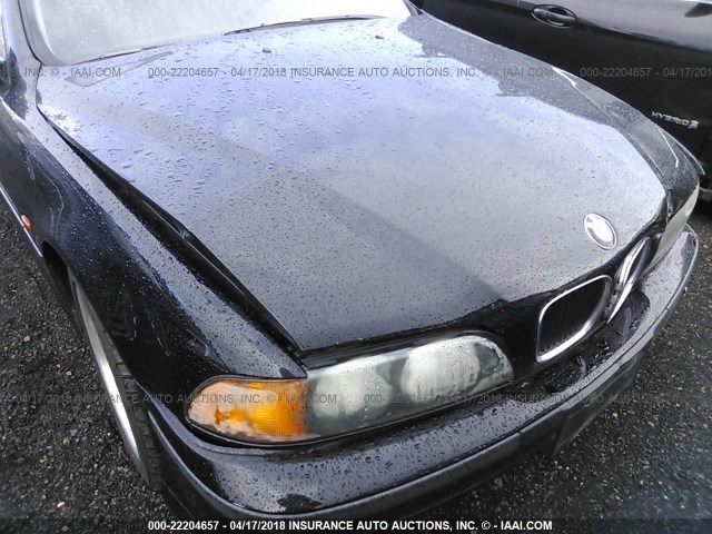 WBADM6338XBY33104 - 1999 BMW 528 I AUTOMATIC BLACK photo 6