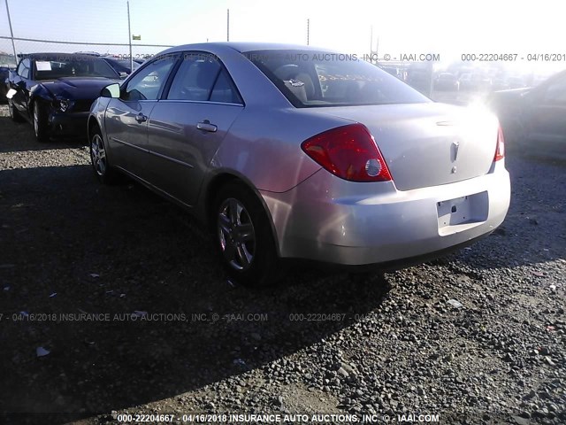1G2ZF58B274262800 - 2007 PONTIAC G6 VALUE LEADER/BASE SILVER photo 3