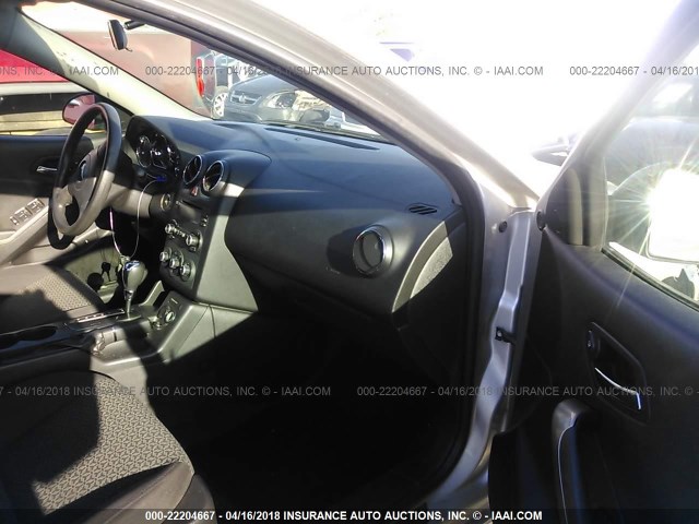 1G2ZF58B274262800 - 2007 PONTIAC G6 VALUE LEADER/BASE SILVER photo 5