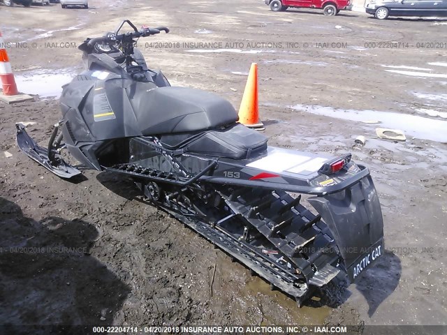 4UF16SNW6GT105722 - 2016 ARCTIC CAT SNOWMOBILE BLACK photo 3