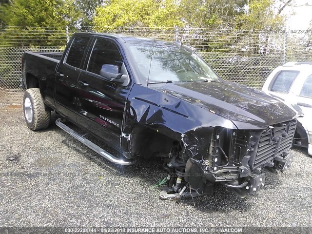 1GCRCREC3HZ134076 - 2017 CHEVROLET SILVERADO C1500 LT BLACK photo 1