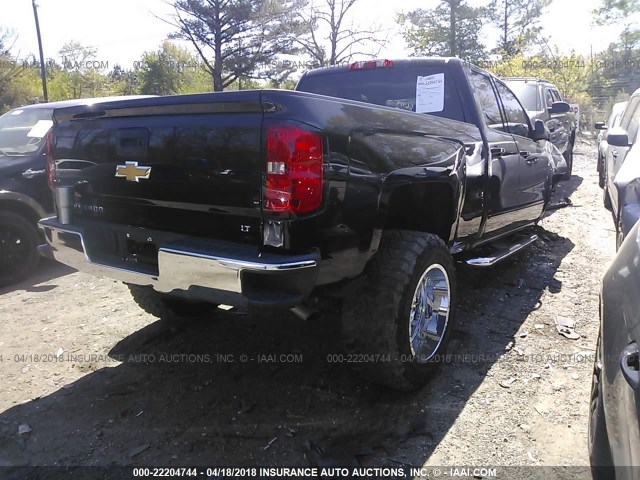 1GCRCREC3HZ134076 - 2017 CHEVROLET SILVERADO C1500 LT BLACK photo 4