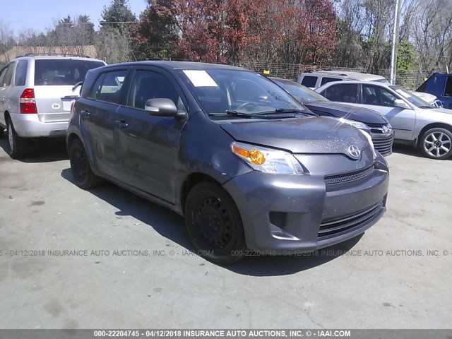 JTKKU104X8J007008 - 2008 TOYOTA SCION XD GRAY photo 1