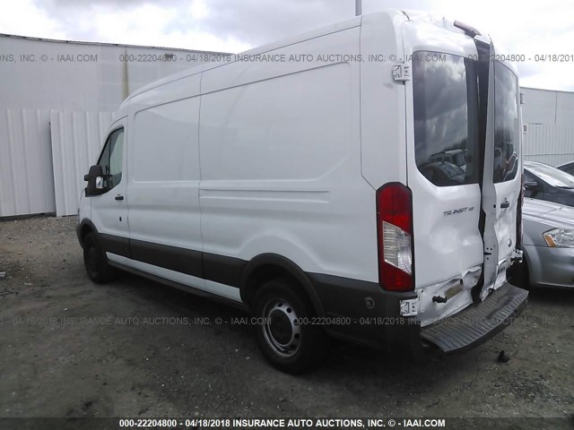 1FTNE2CM6FKA02981 - 2015 FORD TRANSIT T-150 WHITE photo 3