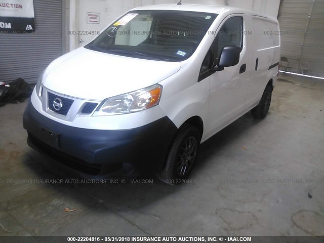 3N6CM0KN4EK701034 - 2014 NISSAN NV200 2.5S/2.5SV WHITE photo 2