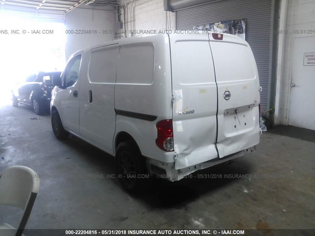 3N6CM0KN4EK701034 - 2014 NISSAN NV200 2.5S/2.5SV WHITE photo 3