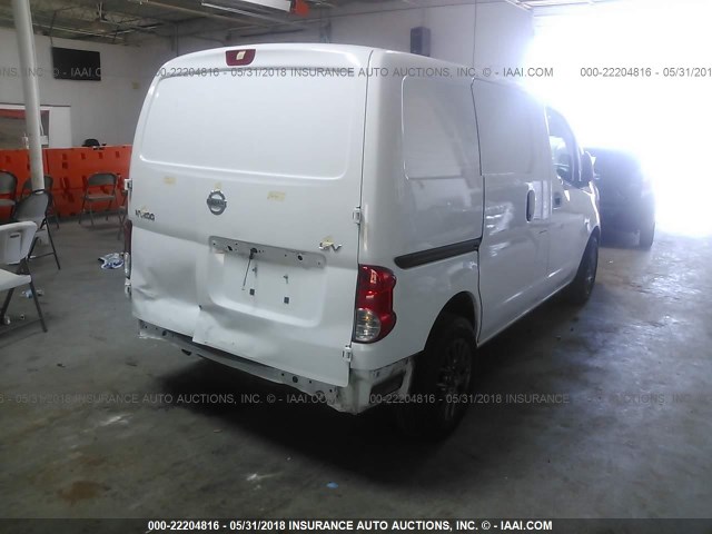 3N6CM0KN4EK701034 - 2014 NISSAN NV200 2.5S/2.5SV WHITE photo 4