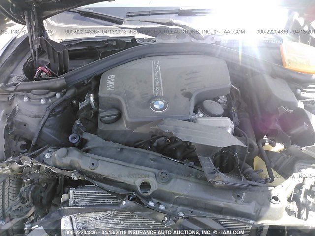 WBA8A3C59GK551385 - 2016 BMW 320 XI GRAY photo 10