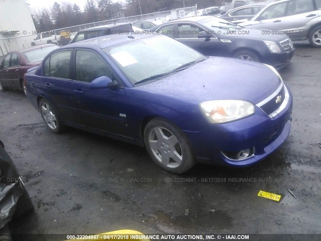 1G1ZW531X6F239884 - 2006 CHEVROLET MALIBU SS 蓝色 照片 1