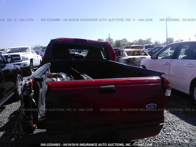 1FTYR14U42PA76424 - 2002 FORD RANGER SUPER CAB RED photo 8