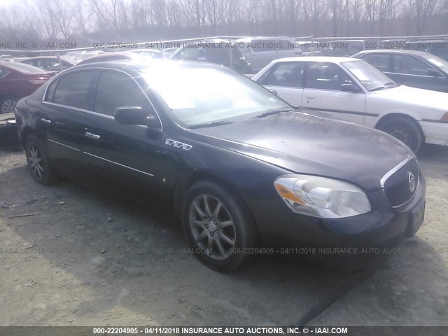 1G4HD57237U138366 - 2007 BUICK LUCERNE CXL BLACK photo 1