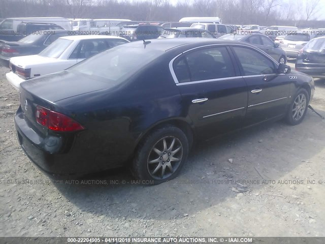 1G4HD57237U138366 - 2007 BUICK LUCERNE CXL BLACK photo 4