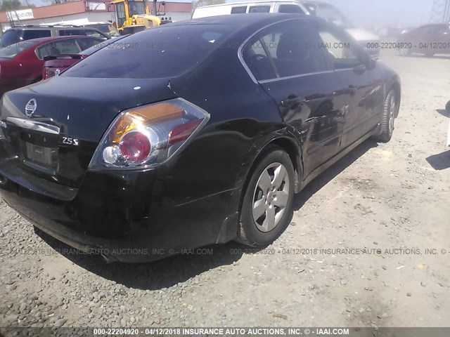 1N4AL21E57N422012 - 2007 NISSAN ALTIMA 2.5/2.5S BLACK photo 4