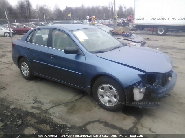 JF1GE61638H521786 - 2008 SUBARU IMPREZA 2.5I BLUE photo 1