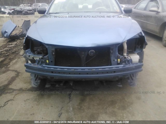 JF1GE61638H521786 - 2008 SUBARU IMPREZA 2.5I BLUE photo 6