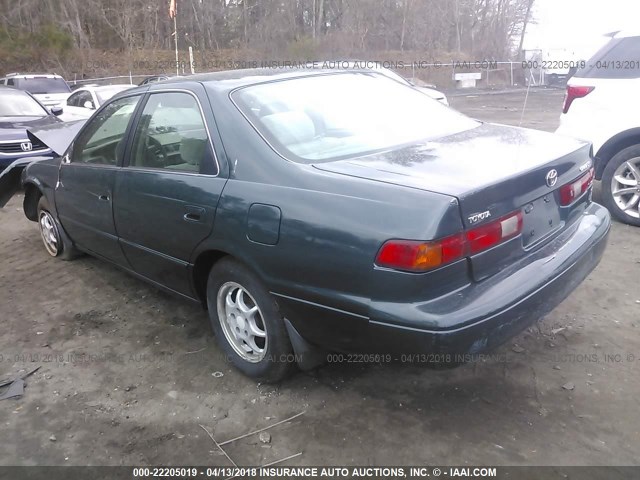 4T1BG22K4WU859152 - 1998 TOYOTA CAMRY CE/LE/XLE 绿色 照片 3