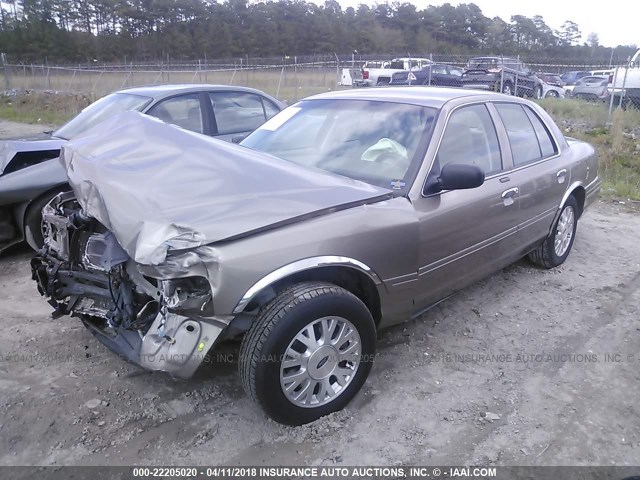 2FAFP74W74X182385 - 2004 FORD CROWN VICTORIA LX TAN photo 2