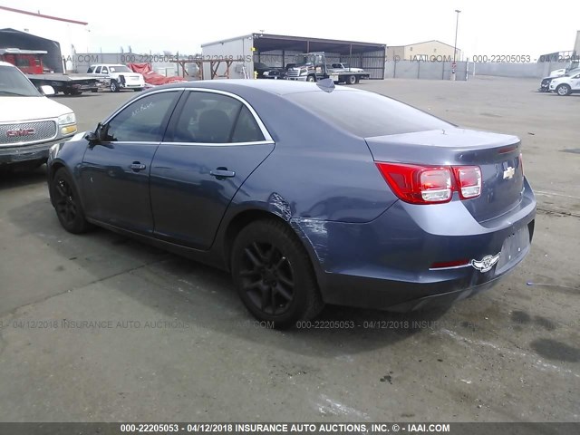1G11D5SR0DF213351 - 2013 CHEVROLET MALIBU 1LT 蓝色 照片 3