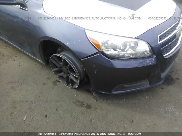 1G11D5SR0DF213351 - 2013 CHEVROLET MALIBU 1LT 蓝色 照片 6
